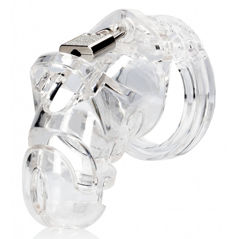 MANCAGE Cage de chasteté ManCage Modèle 25 - 9 x 3.5cm Transparente